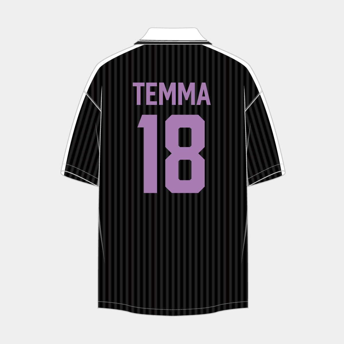 背番号ネームサッカーシャツ